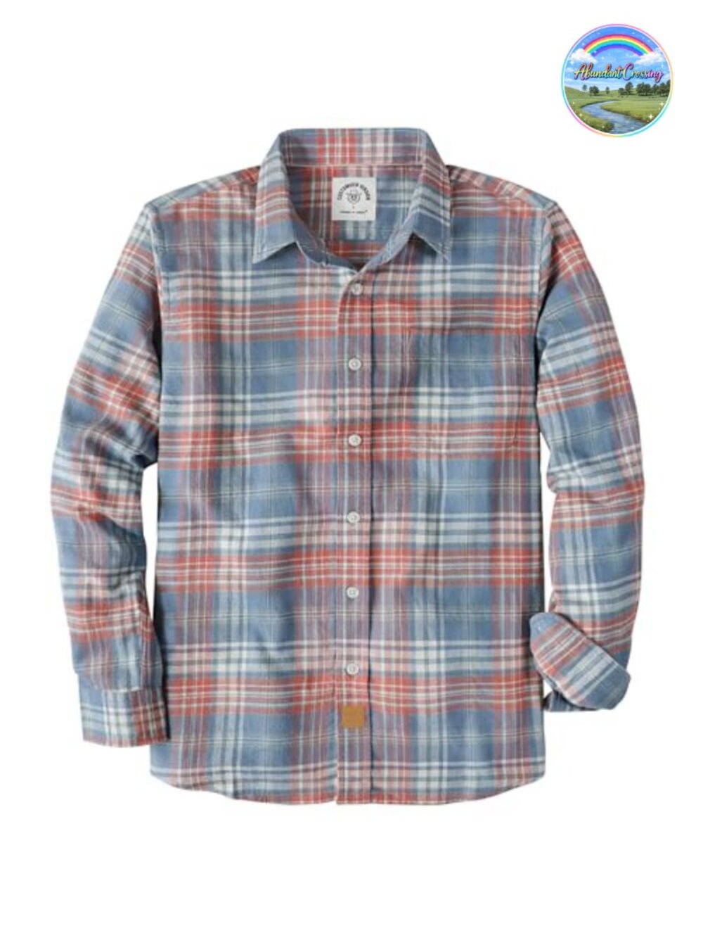 Men's Cotton Flannel Button Down Shirt Long Sleeve Plaid Casual Regular Fit
